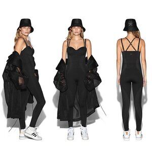 NEW IVY PARK x ADIDAS Knit Bodysuit Black Size S